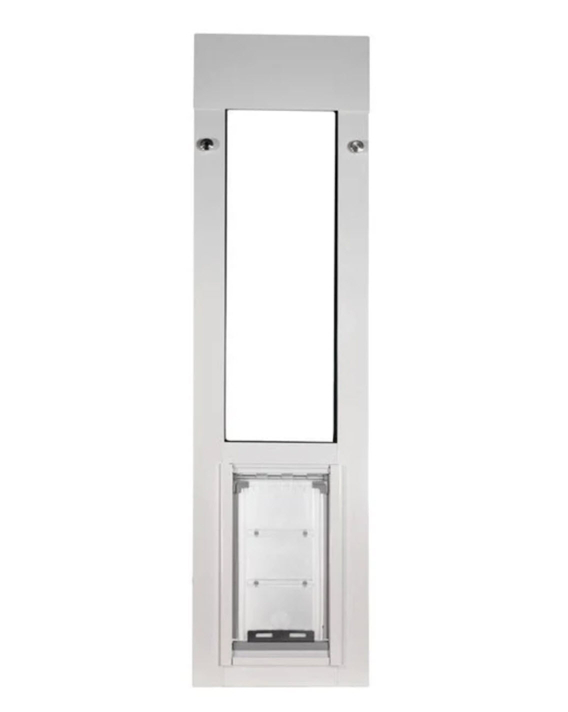 Endura Cat Door, Single Flap For Horizontal Sliding Windows