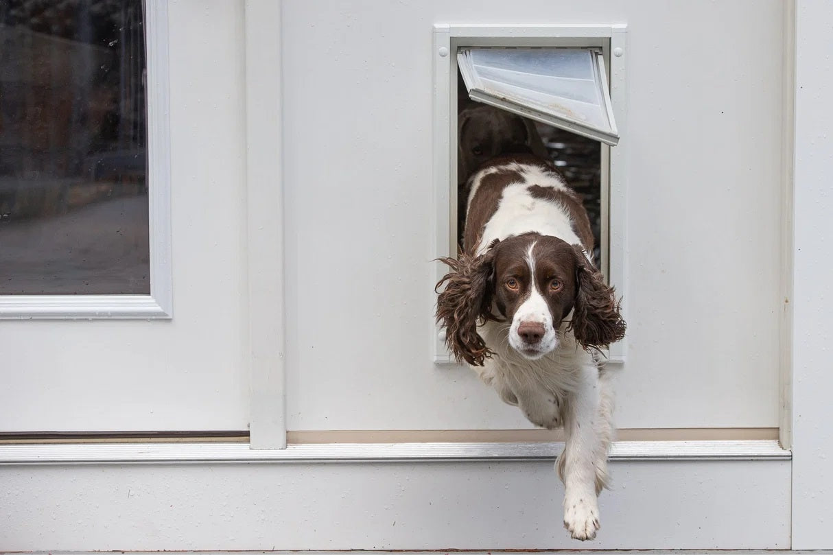 Endura Patio Pacific DOUBLE FLAP, WALL MOUNT Pet Door for THICK Walls