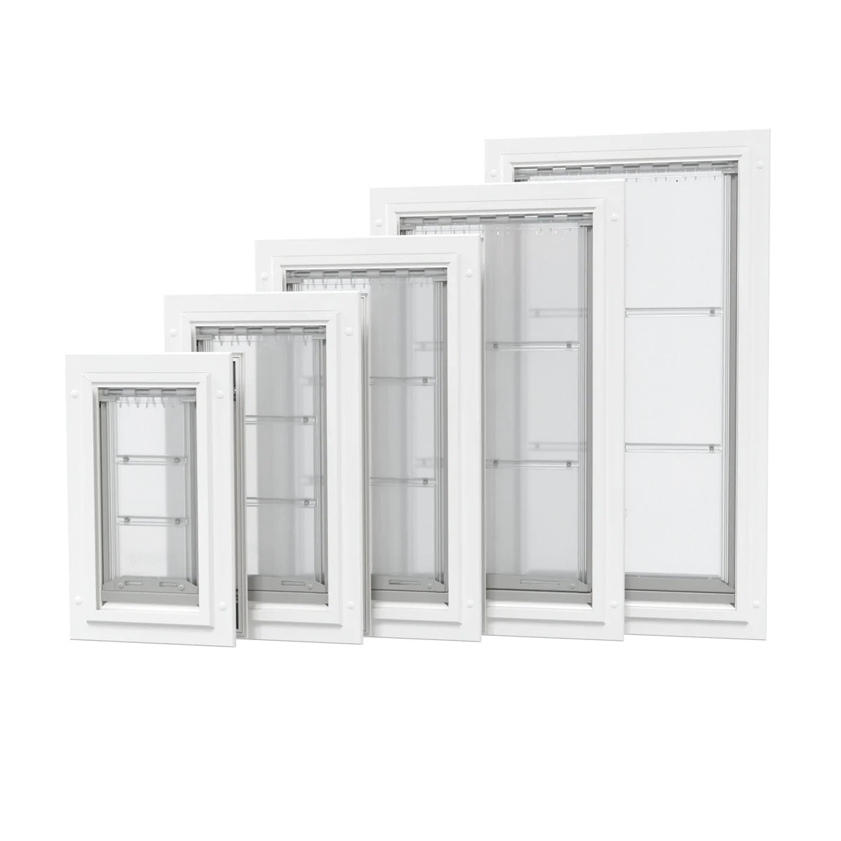 Endura Patio Pacific DOUBLE FLAP, WALL MOUNT Pet Door for THICK Walls
