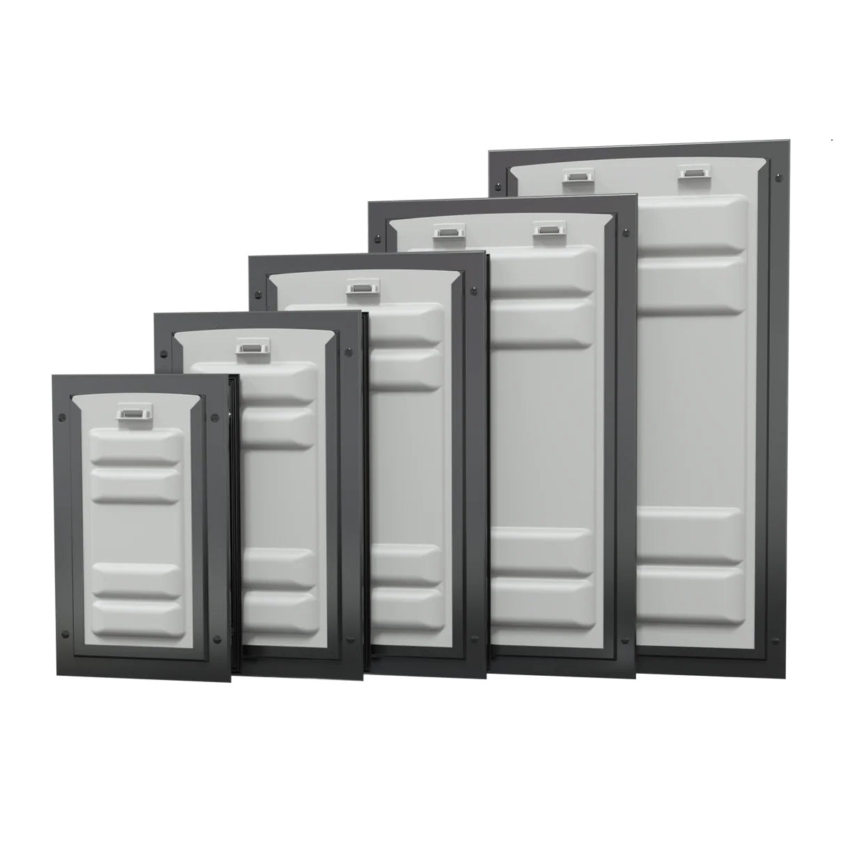 Endura Patio Pacific DOUBLE FLAP, WALL MOUNT Pet Door for THICK Walls