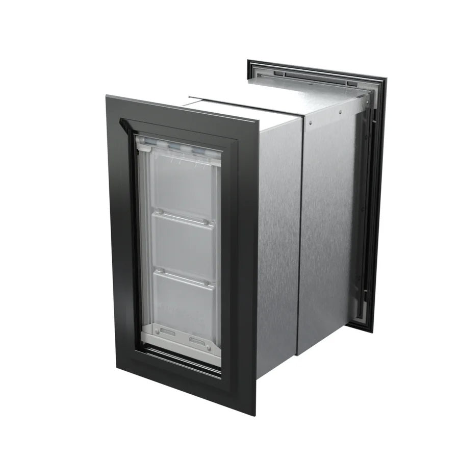 Endura Patio Pacific DOUBLE FLAP, WALL MOUNT Pet Door for THICK Walls
