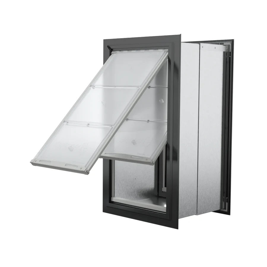 Endura Patio Pacific DOUBLE FLAP, WALL MOUNT Pet Door for THICK Walls