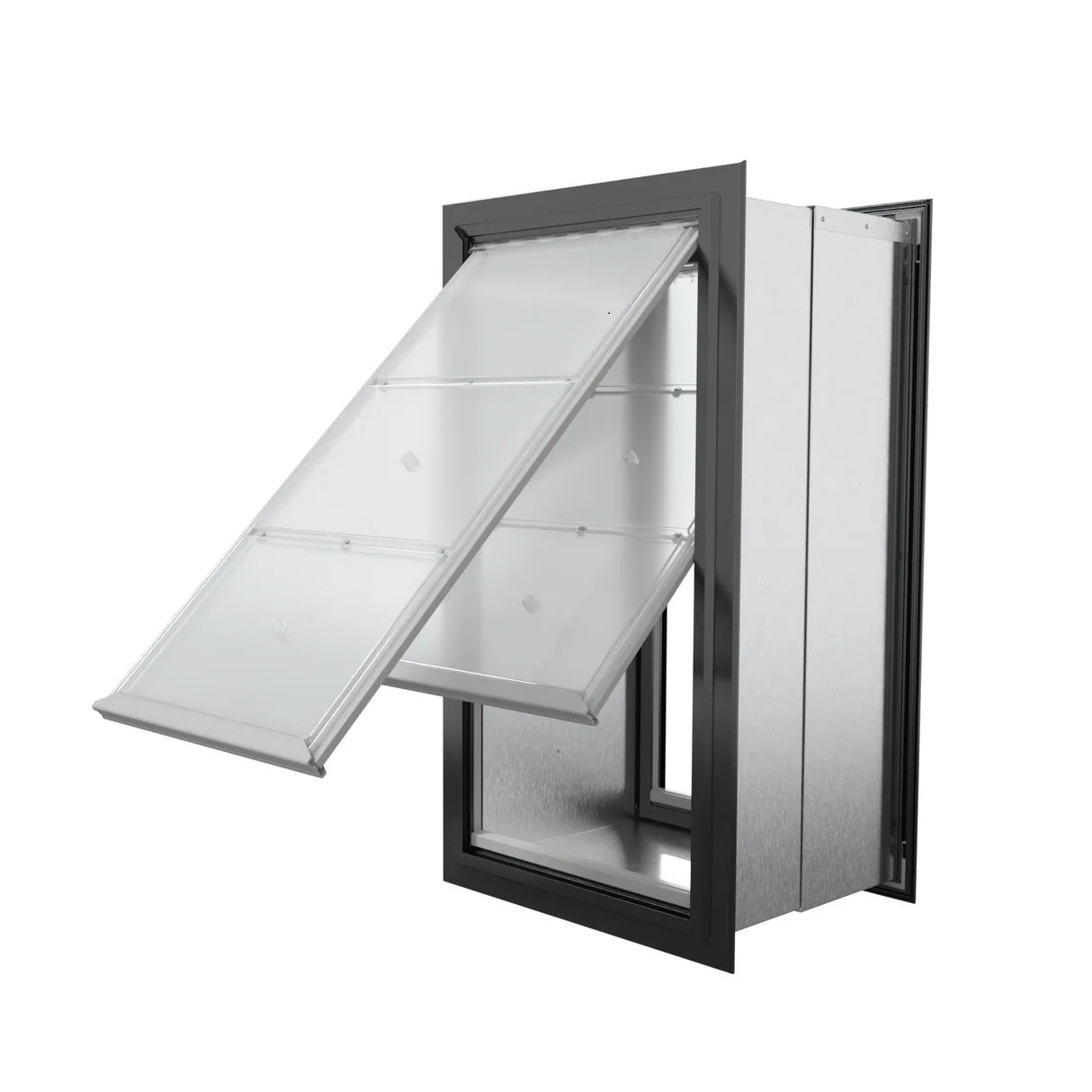 Endura Patio Pacific DOUBLE FLAP, WALL MOUNT Pet Door for THICK Walls
