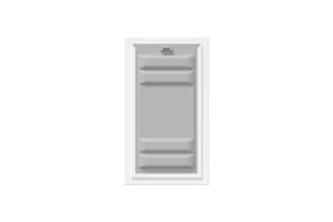 Endura Patio Pacific DOUBLE FLAP, WALL MOUNT Pet Door for THICK Walls