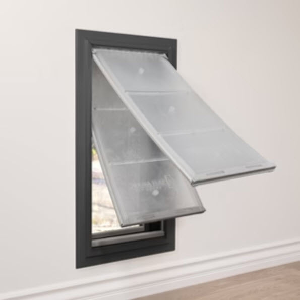 Endura Patio Pacific DOUBLE FLAP, WALL MOUNT Pet Door for THICK Walls