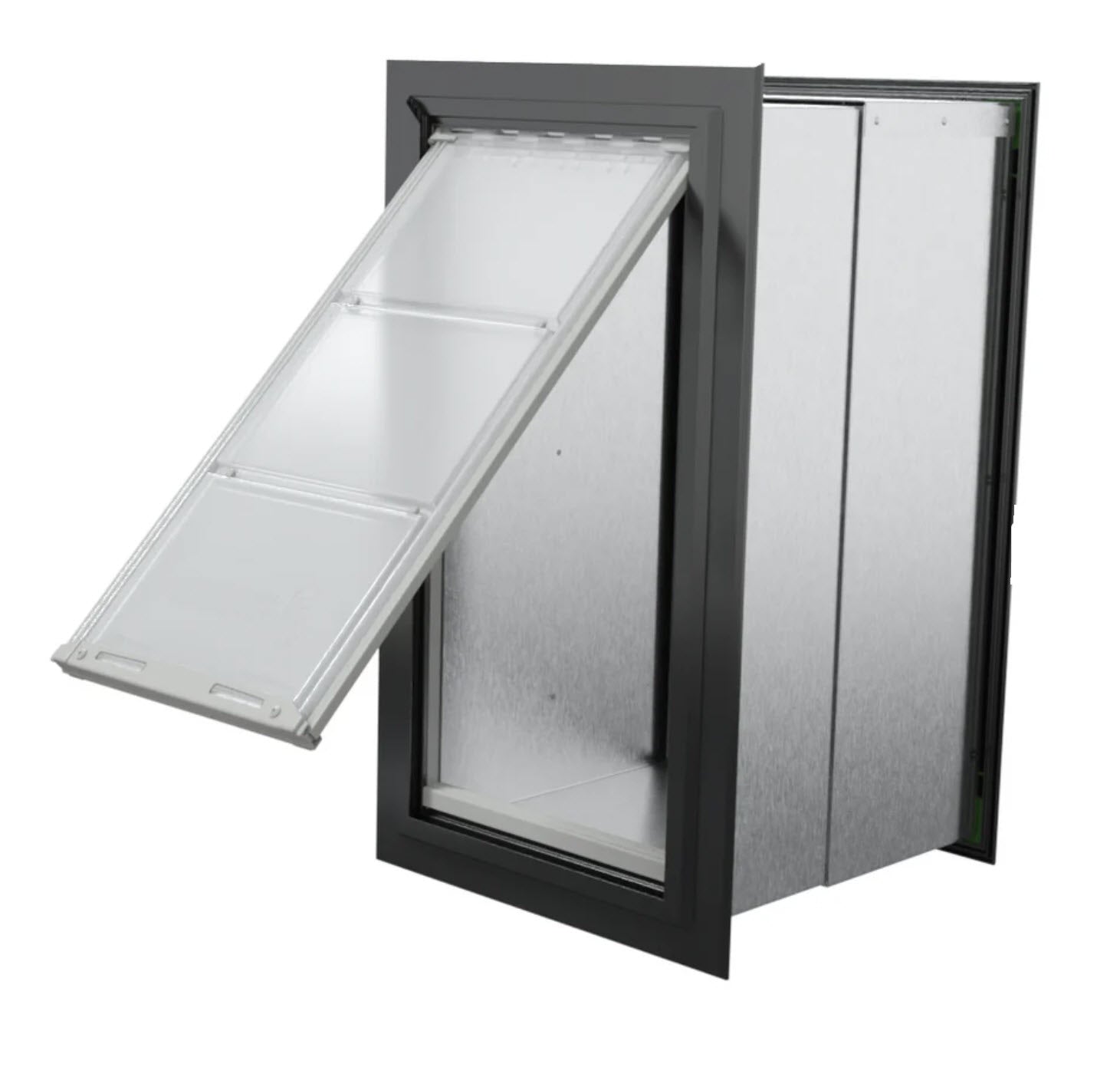 Endura Patio Pacific SINGLE FLAP, WALL MOUNT Pet Door for THICK Walls