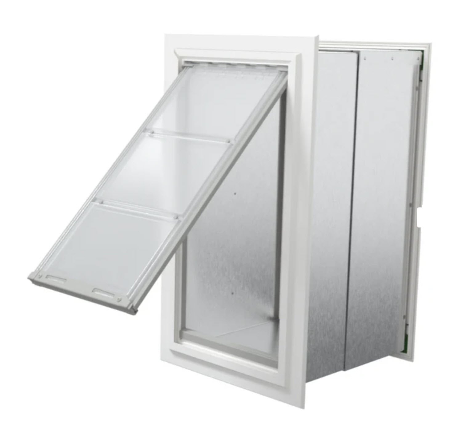 Endura Patio Pacific SINGLE FLAP, WALL MOUNT Pet Door for THICK Walls