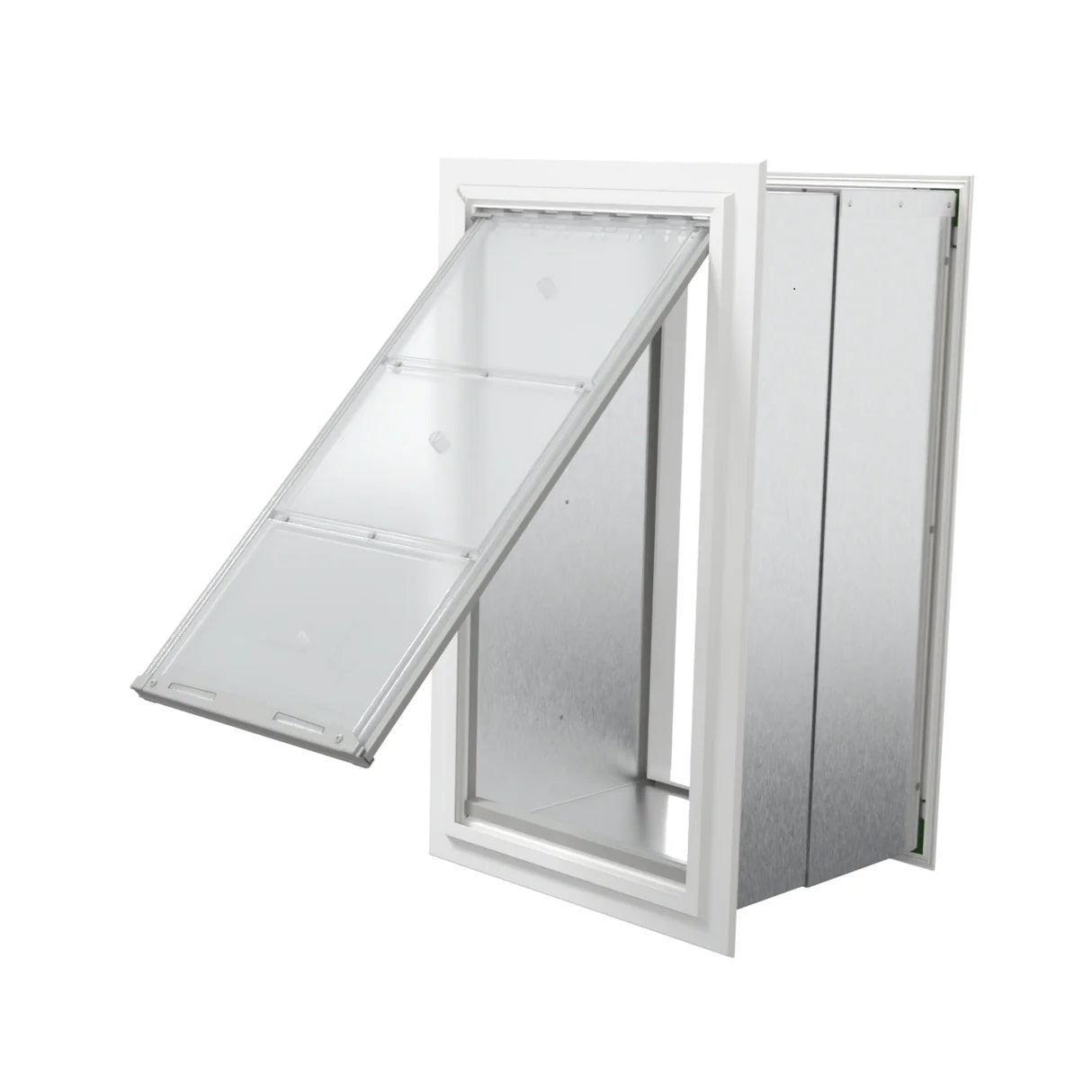 Endura Patio Pacific SINGLE FLAP, WALL MOUNT Pet Door for THICK Walls