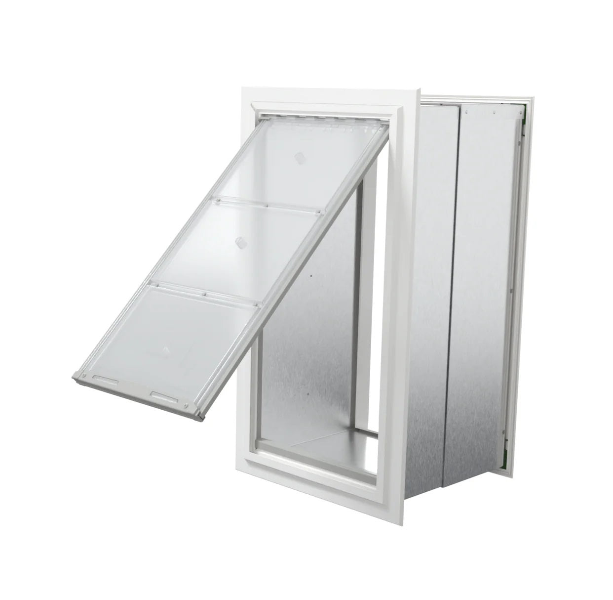 Endura Patio Pacific SINGLE FLAP, WALL MOUNT Pet Door for THICK Walls
