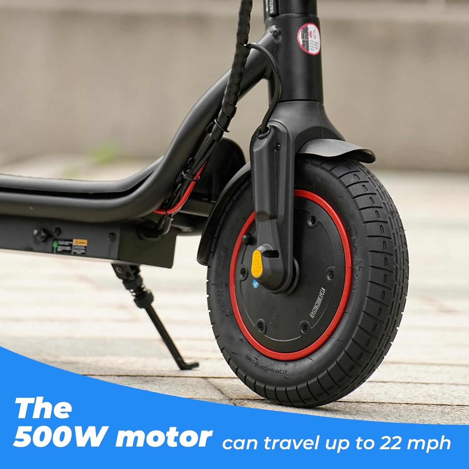 Escoone W6 500W 10" Wheels Folding Electric Scooter