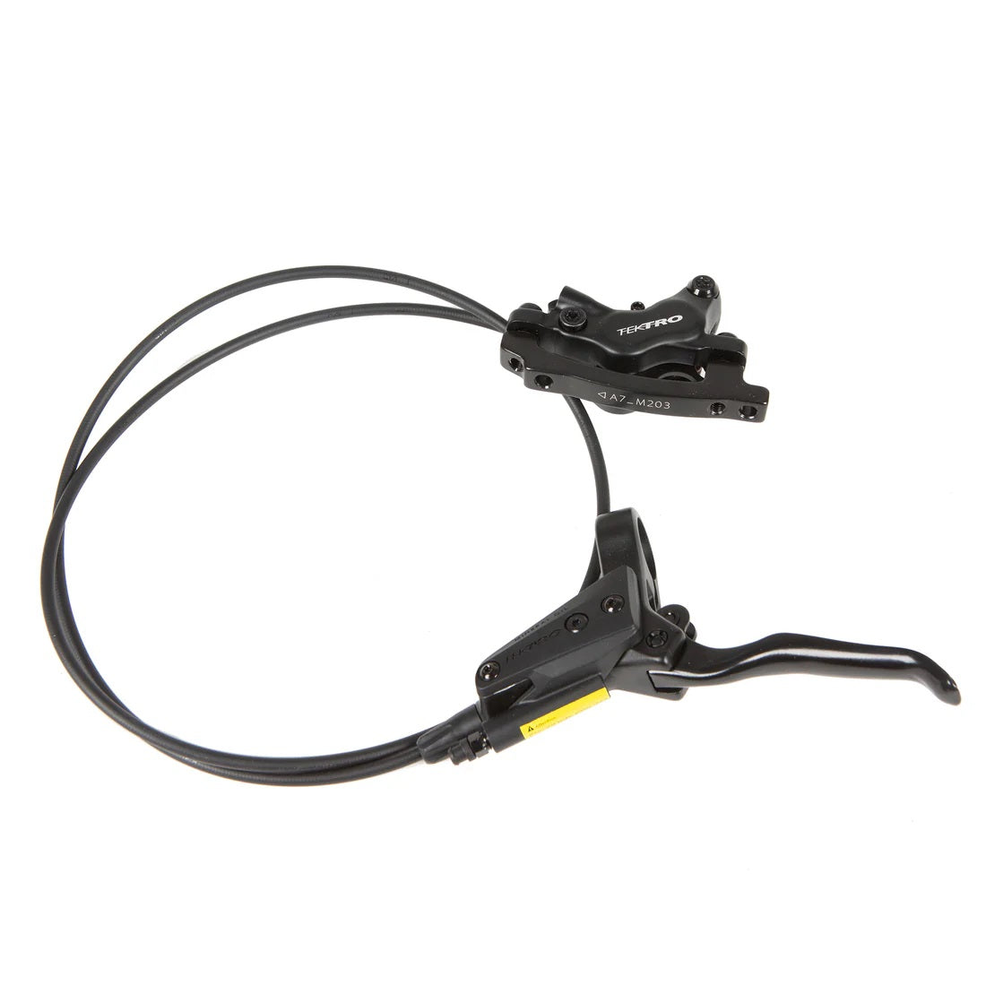 Eunorau TEKTRO 4 Pistons Hydraulic Brake Set with 203MM Disc Brake Rotor