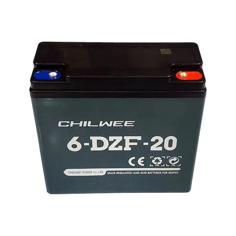 Gio Electric Replacement 12V20AH 6-DZF-20 BATTERY CELL for Ultron Electric Scooter Bike
