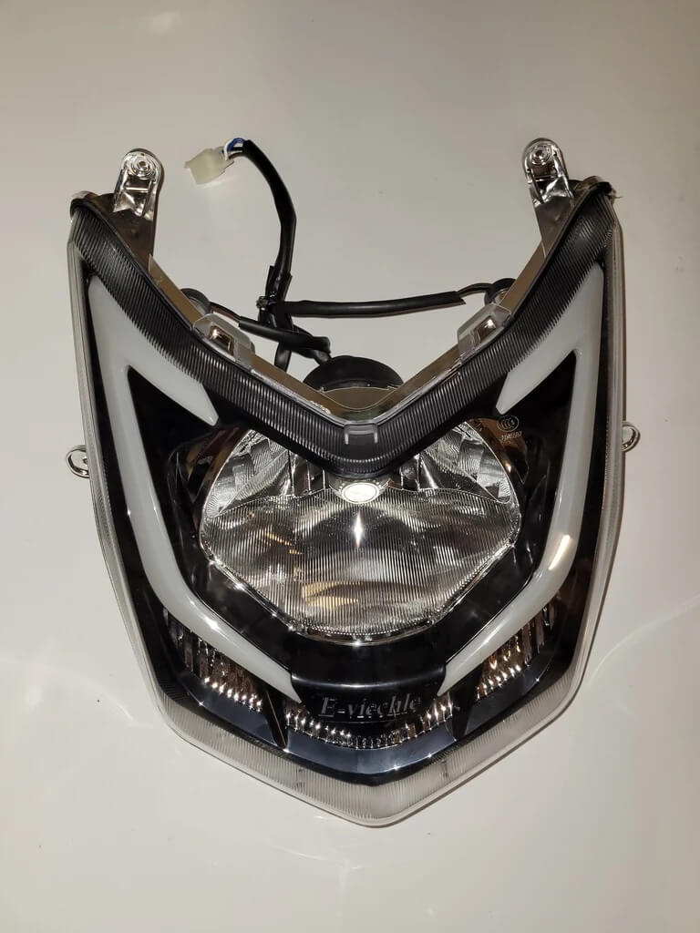 Gio Electric Replacement FRONT HEADLIGHT for Phoenix Moped Scooter Bike