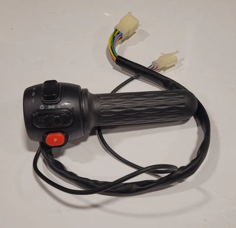 Gio Electric Replacement RIGHT SWITCH with GRIP for Italia Ultra Electric Scooter Bike