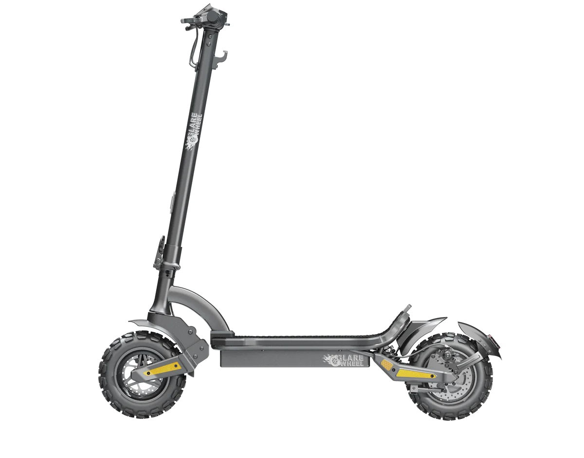 GlareWheel ES-S12PRO Offroad Adult Suspension Off-Road Folding Electric Scooter