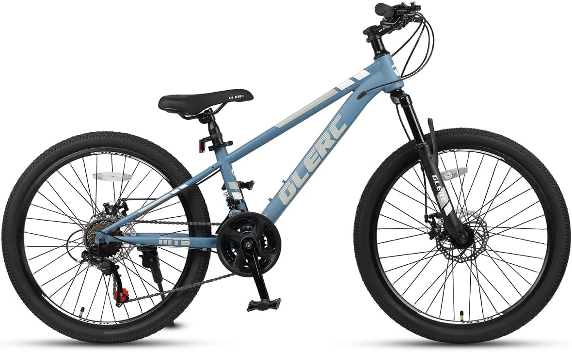 Glerc 24" SKYLINE 21-Speed Kids Mountain Bicycle