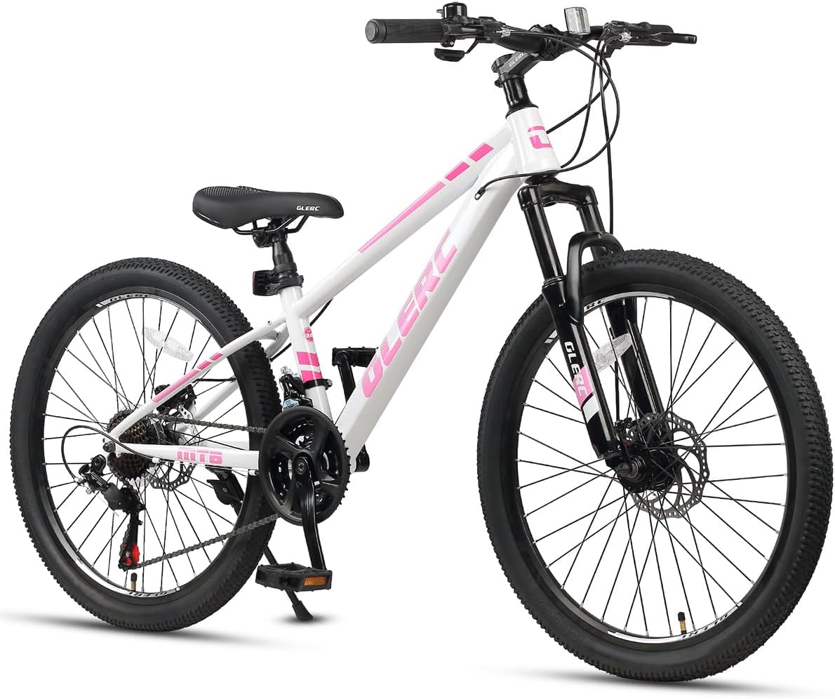Glerc 24" SKYLINE 21-Speed Kids Mountain Bicycle