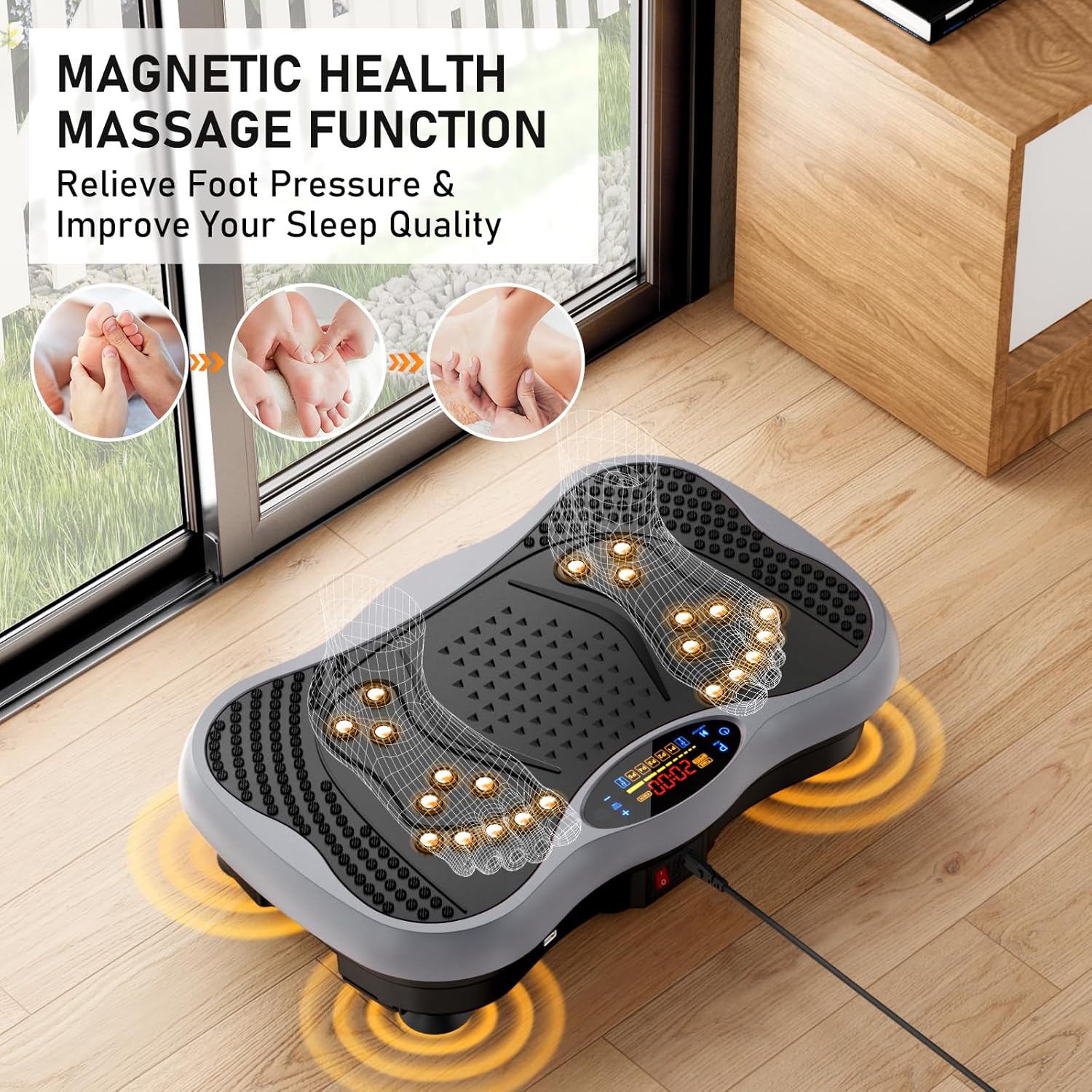 GLYLF Vibration Plate Exercise Machine