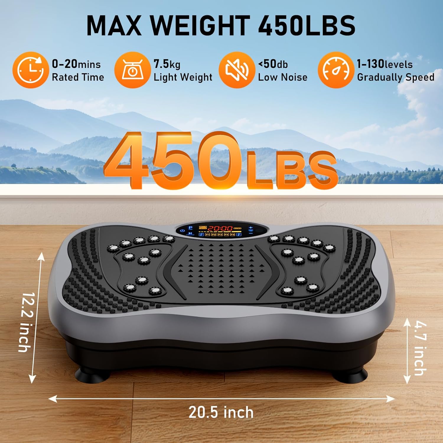 GLYLF Vibration Plate Exercise Machine