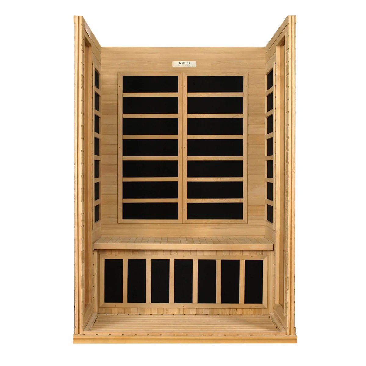 Golden Designs DYN-6202-03 "VERSAILLES" Dynamic Low EMF 2 Person FAR Infrared Sauna