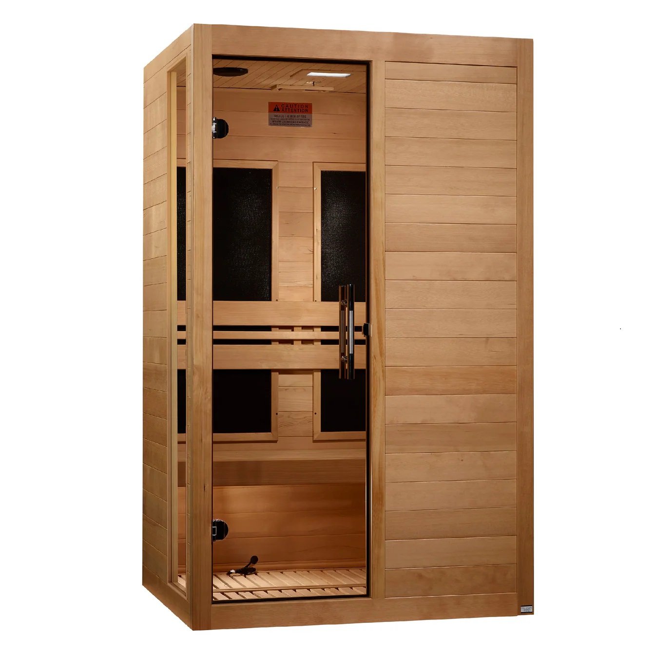 Golden Designs DYN-6215-05 "LUCCA ELITE" Dynamic ULTRA LOW EMF 2 Person Infrared Sauna