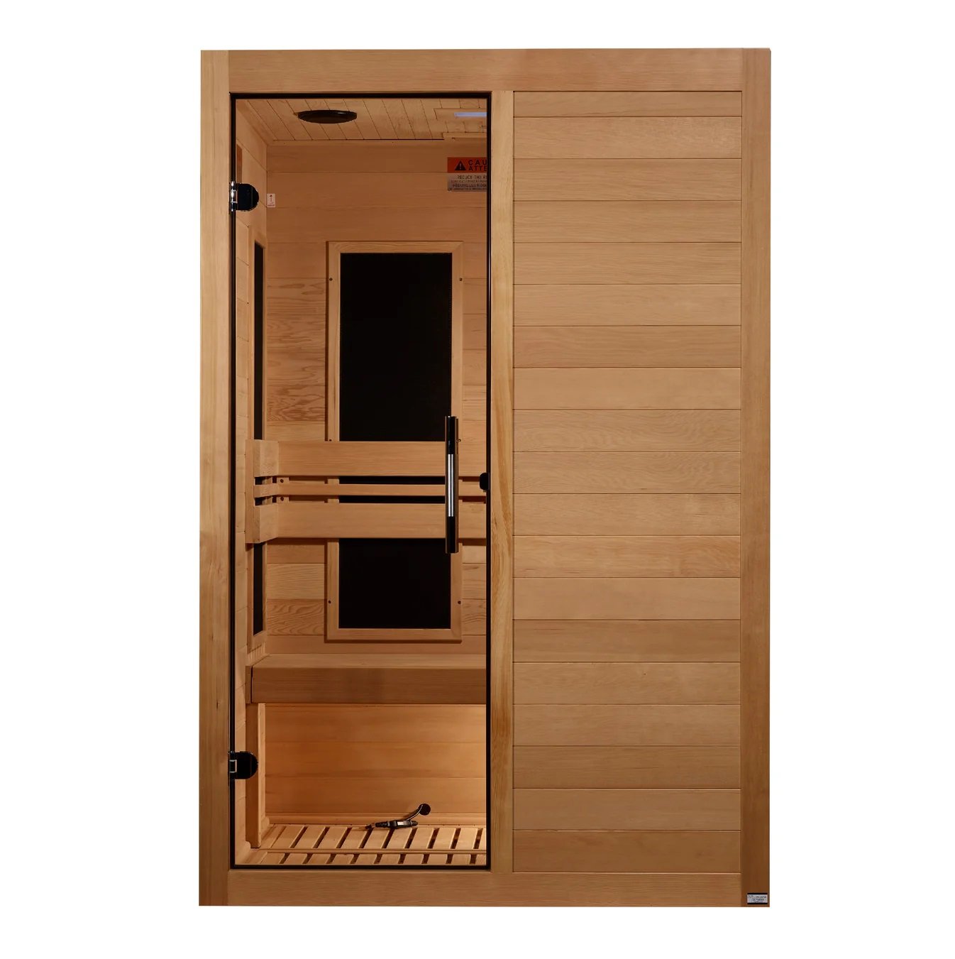 Golden Designs DYN-6215-05 "LUCCA ELITE" Dynamic ULTRA LOW EMF 2 Person Infrared Sauna