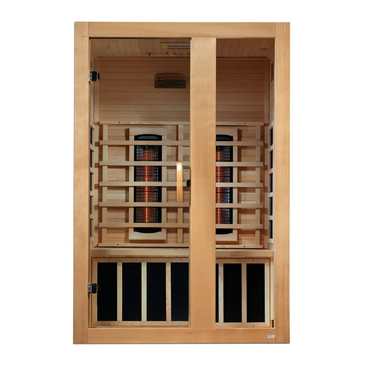 Golden Designs DYN-6229-03 FS SERENA Dynamic FULL SPECTRUM Near Zero EMF 2 Person FAR Infrared Sauna