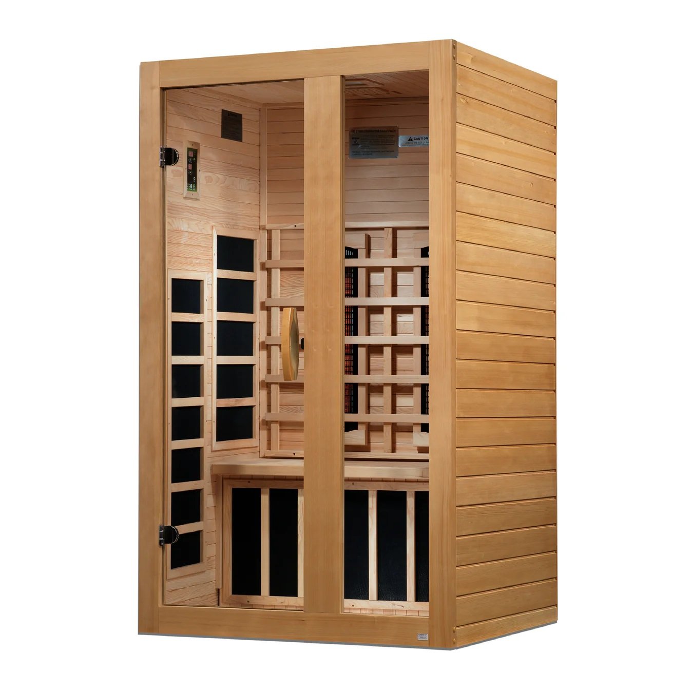 Golden Designs DYN-6229-03 FS SERENA Dynamic FULL SPECTRUM Near Zero EMF 2 Person FAR Infrared Sauna