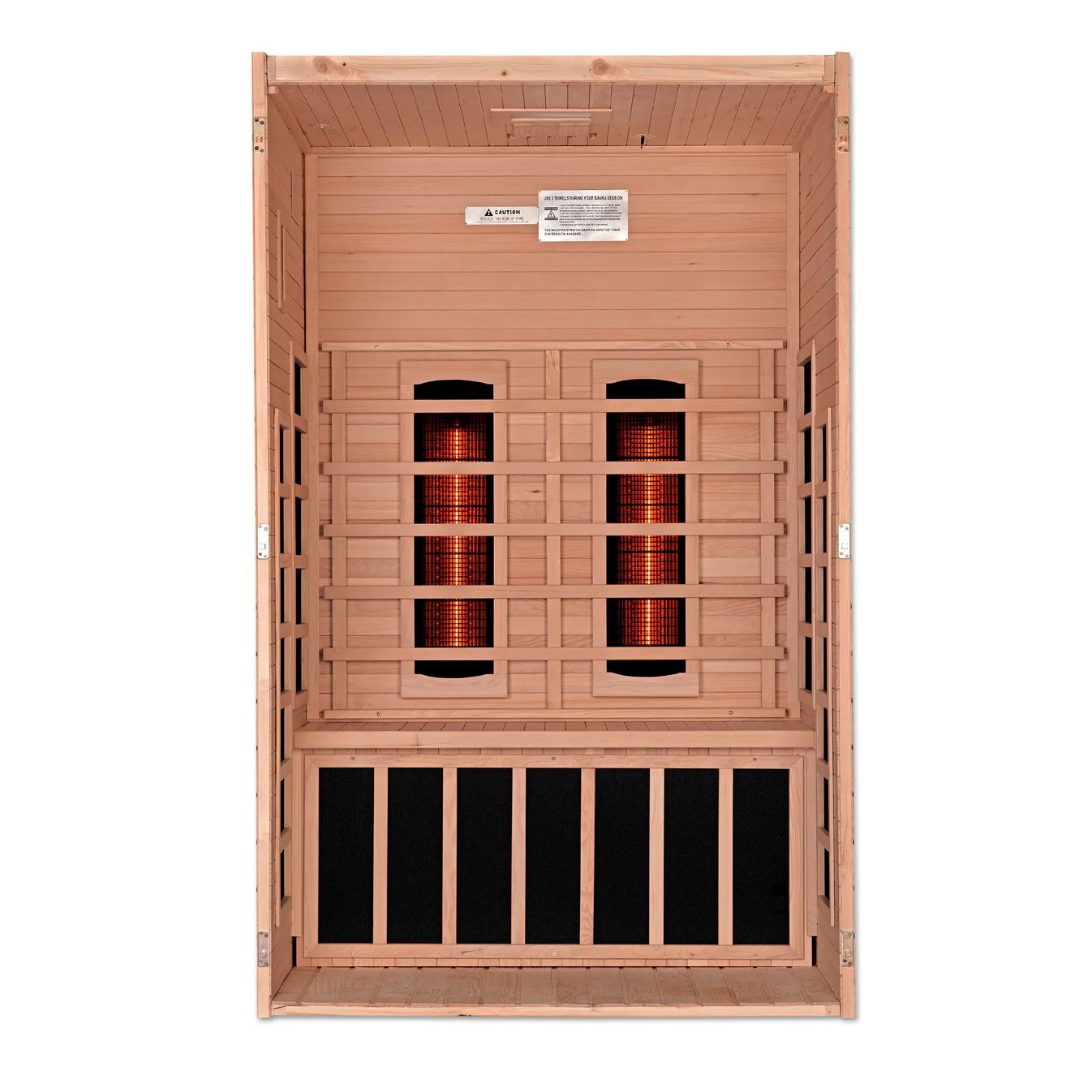 Golden Designs DYN-6229-03 FS SERENA Dynamic FULL SPECTRUM Near Zero EMF 2 Person FAR Infrared Sauna