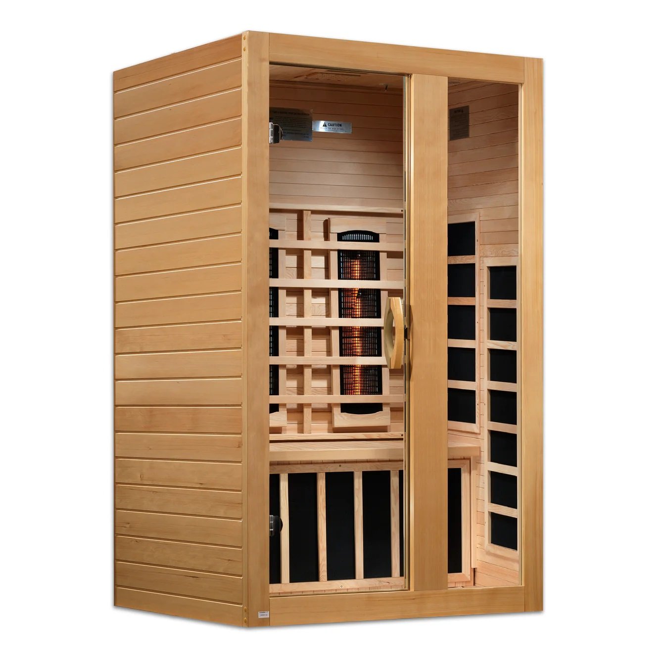Golden Designs DYN-6229-03 FS SERENA Dynamic FULL SPECTRUM Near Zero EMF 2 Person FAR Infrared Sauna