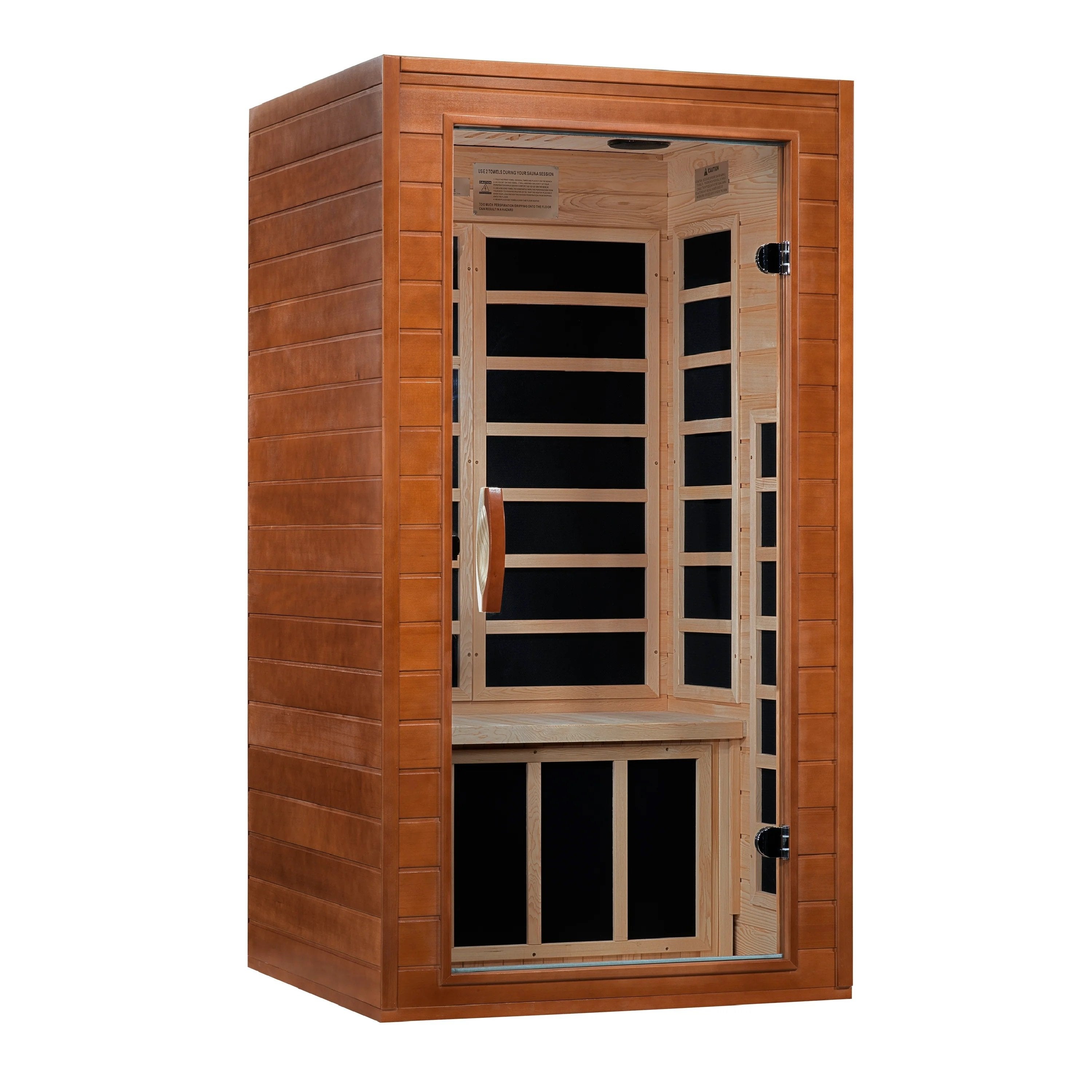 Golden Designs DYN-6206-01 SAN MARINO ELITE Dynamic ULTRA LOW EMF 2 Person Infrared Sauna