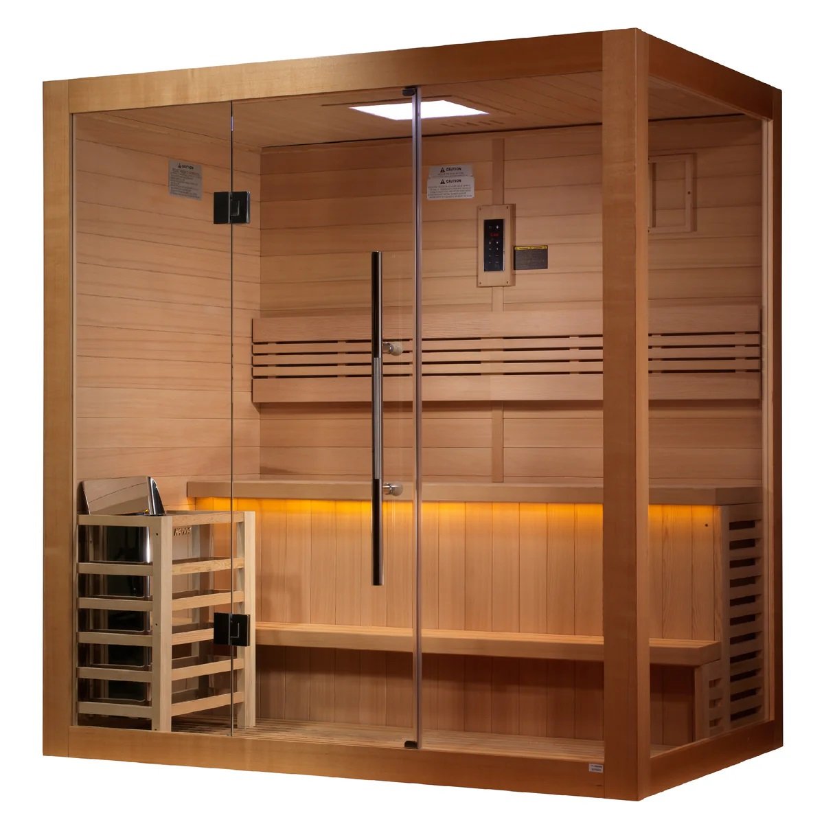 Golden Designs GDI-7203-01 "FORSSA Edition" 3-4 Person Traditional Indoor Sauna