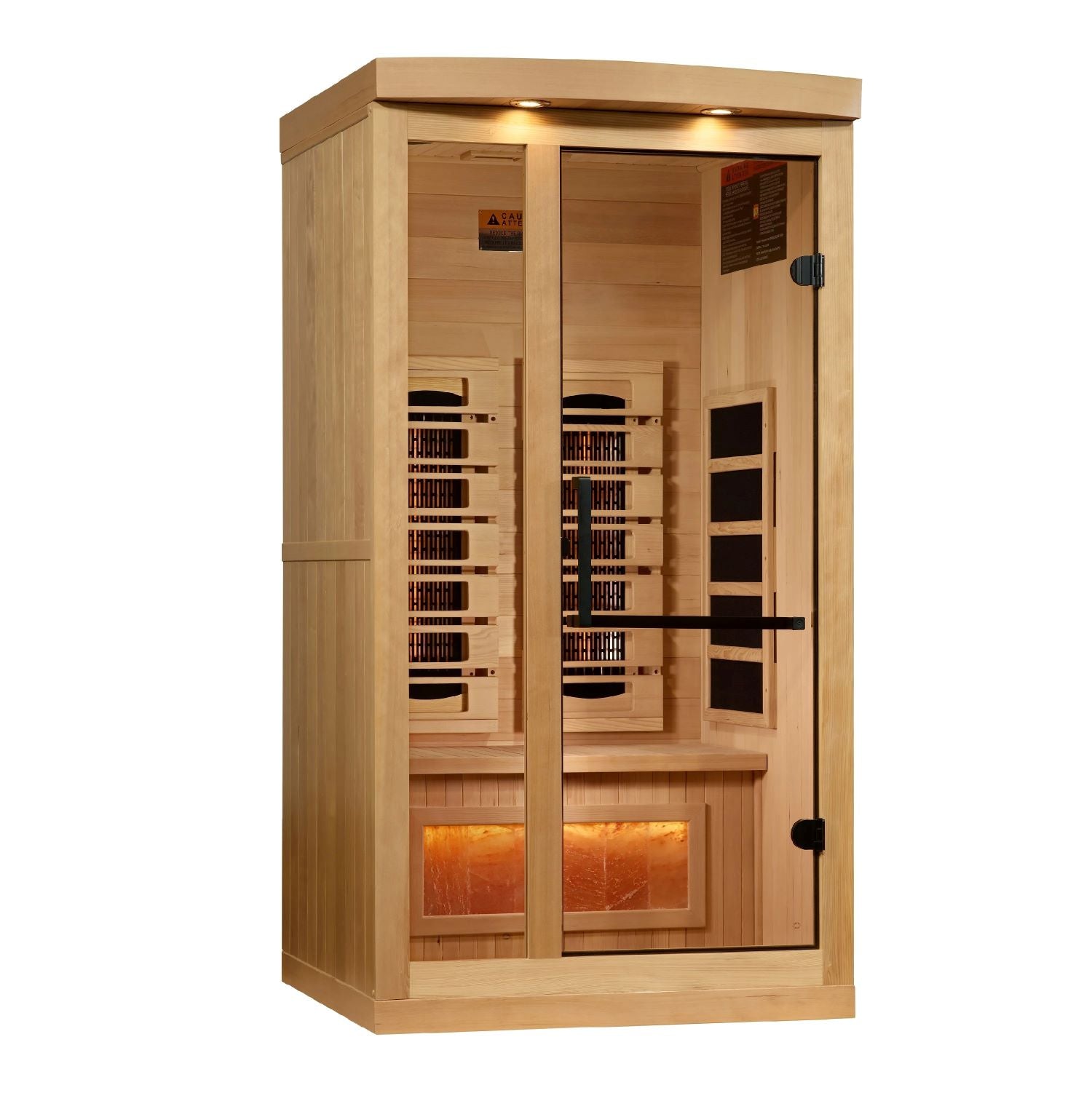 Golden Designs GDI-8010-03 Full Spectrum Himalayan Salt Bar 1 Person Infrared Sauna