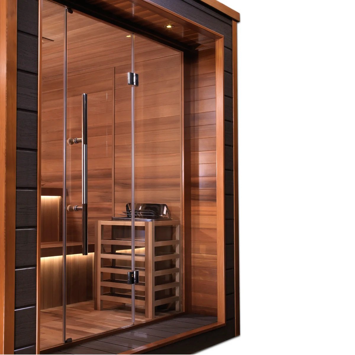 Golden Designs GDI-8206-01 "BERGEN" 6 Person Outdoor-Indoor Modern Series Traditional Sauna