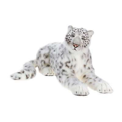 Hansa Creations 49" L Snow Leopard Mama Stuffed Animal Toy, 4283