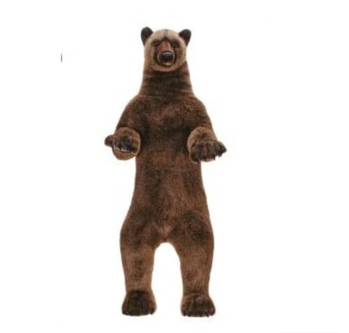 Hansa Creations GRIZZLY BEAR YOUNG 60'' Tall Stuffed Animal Toy, 3626