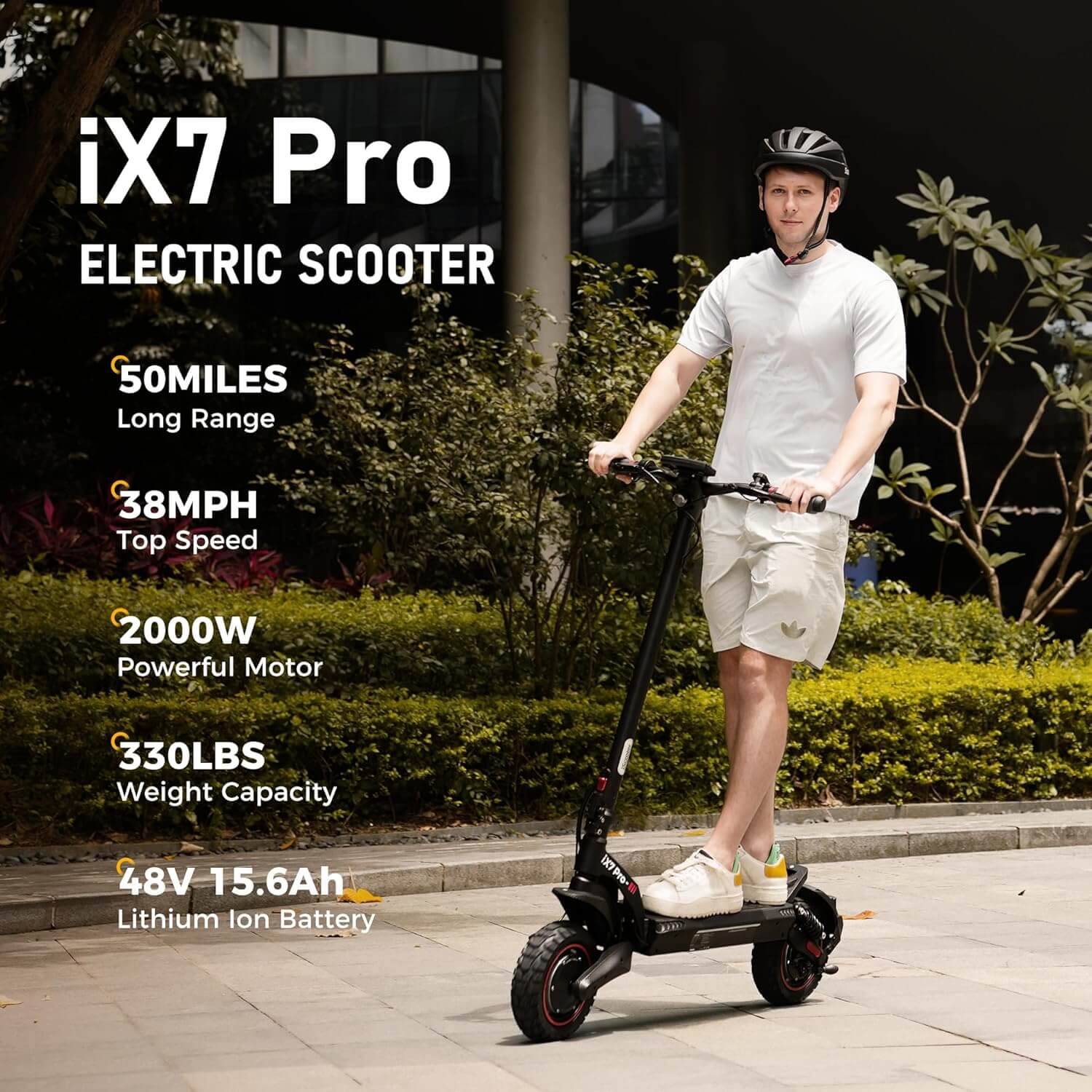 iScooter IX7 PRO Off-Road Commuter Electric Scooter