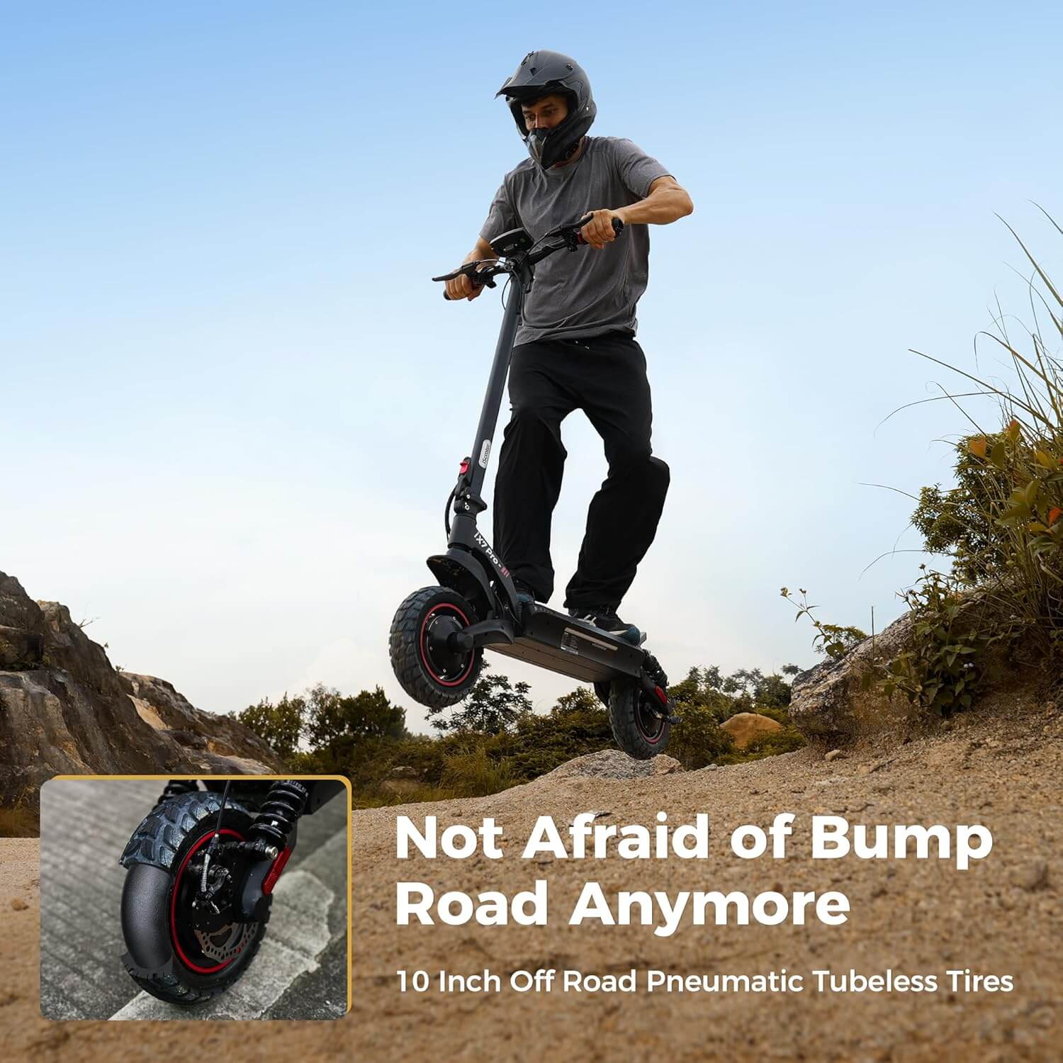 iScooter IX7 PRO Off-Road Commuter Electric Scooter