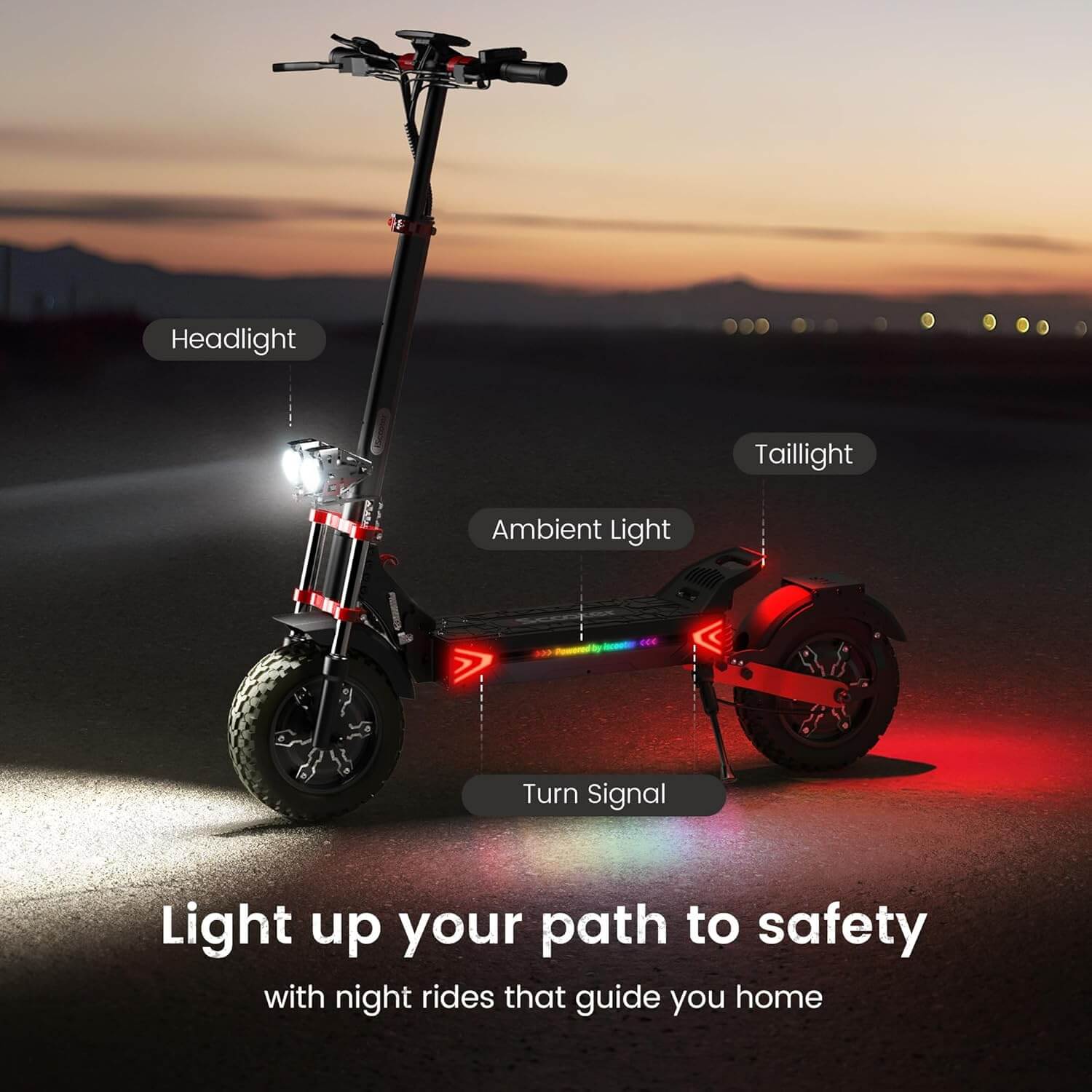 iScooter IX8 Off-Road Commuter Electric Scooter