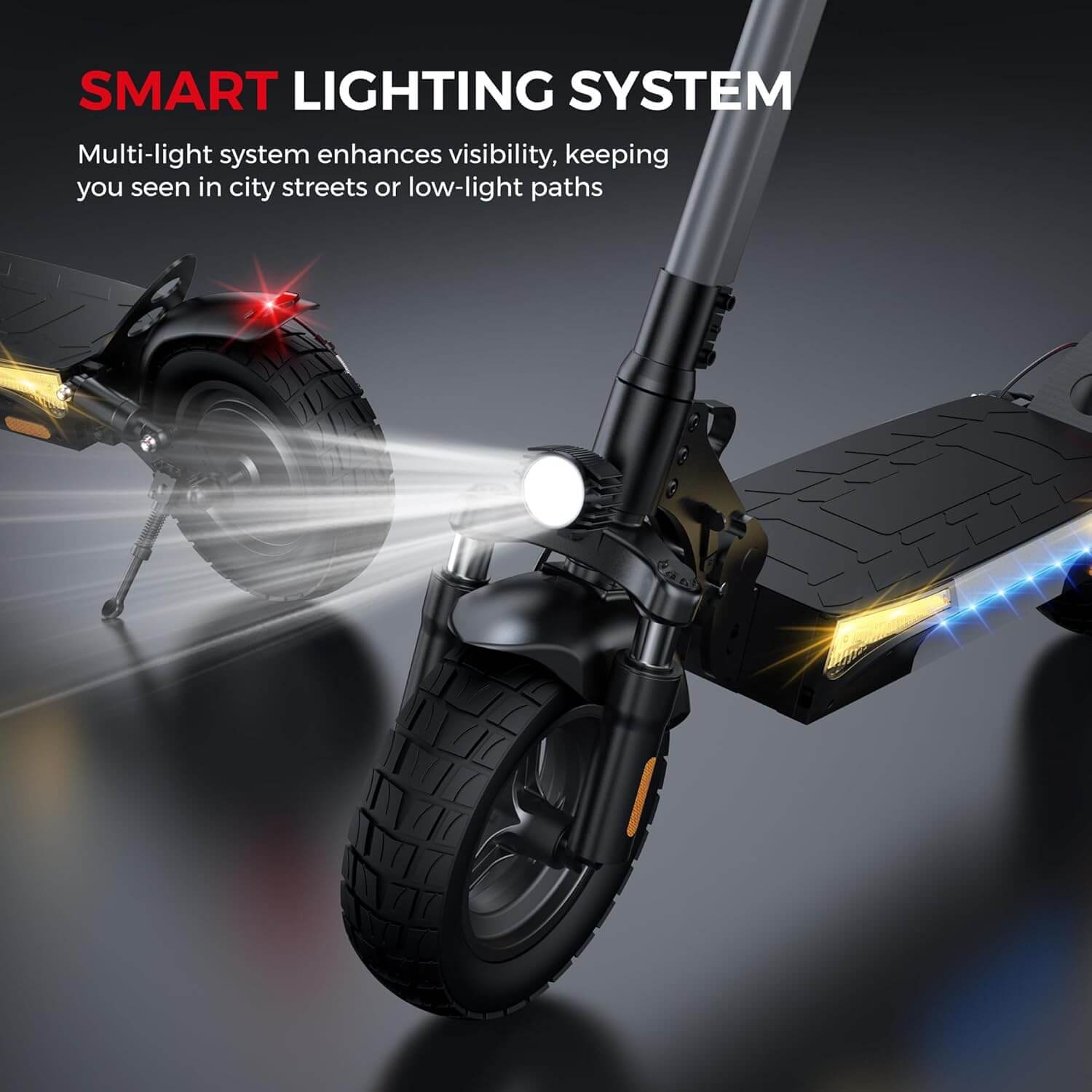 iScooter iW9 Off-Road Commuter Folding Electric Scooter