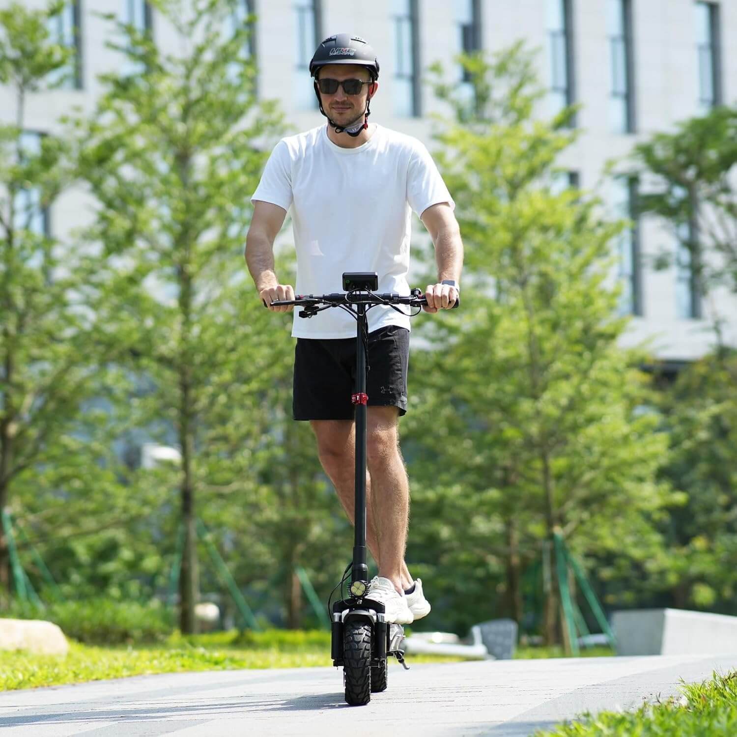 iScooter iX3 Off-Road Electric Scooter, Adjustable Handlebar Height