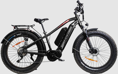 2024 Biktrix Juggernaut CLASSIC DUO Step-Over 750W Mid-Drive Electric Bike-Upzy.com