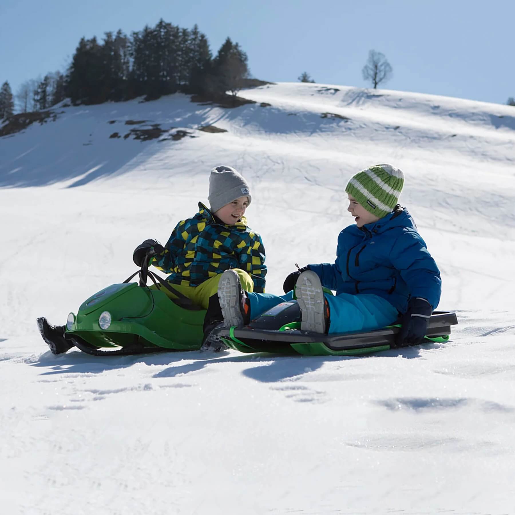 Kettler USA Snow Flyer DELUXE Lightweight Fast Kids Sled