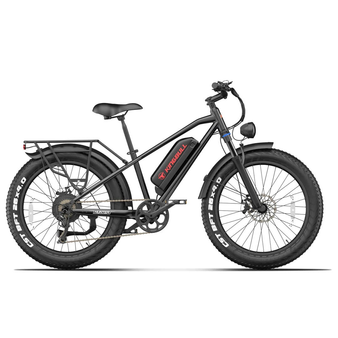 KingBull HUNTER 2.0S 750W 48V Long-Range Fat Tire Electric Mountain Bike