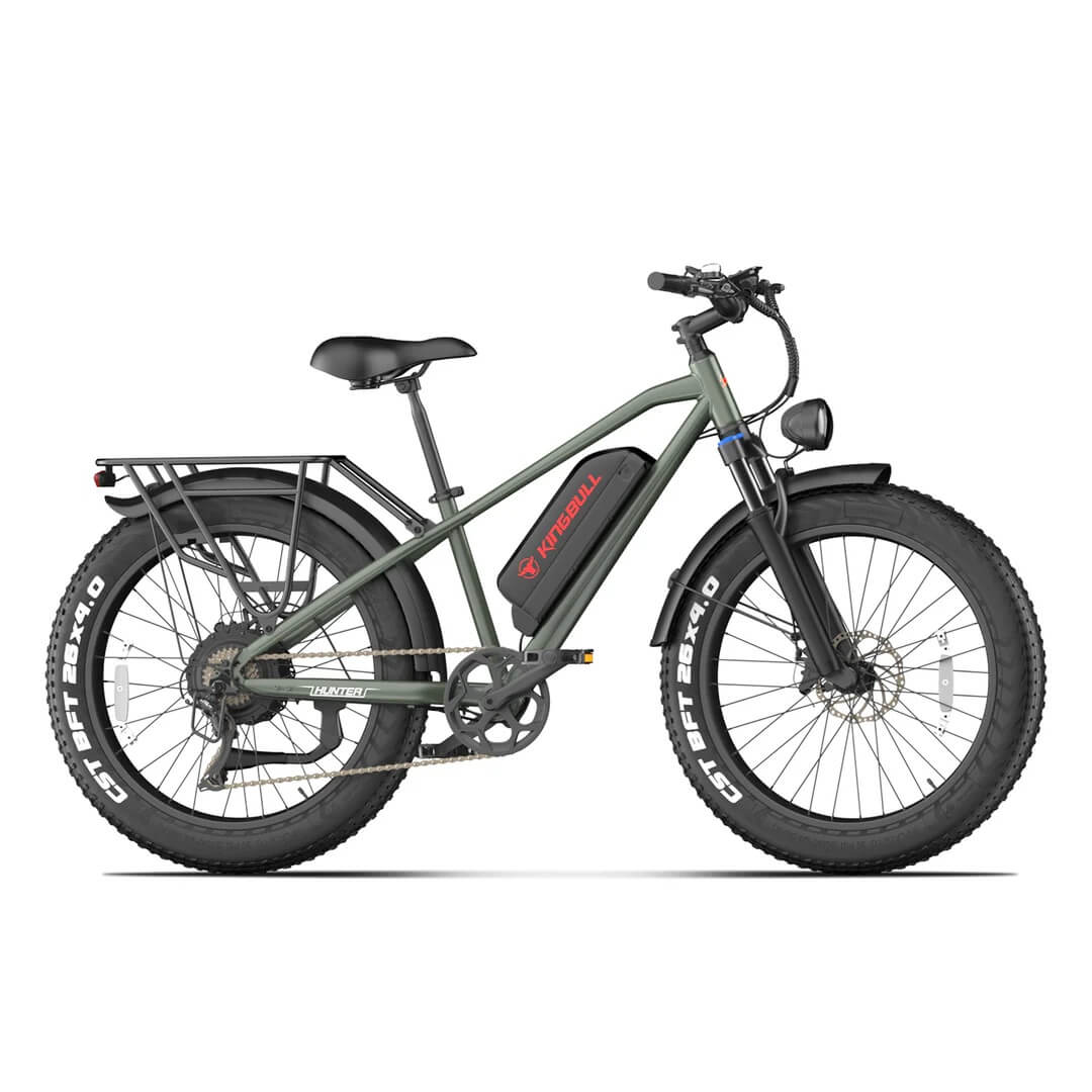 KingBull HUNTER 2.0S 750W 48V Long-Range Fat Tire Electric Mountain Bike