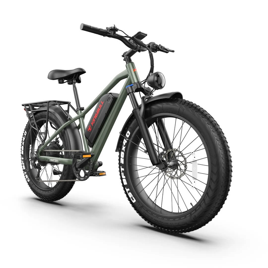 KingBull HUNTER 2.0S 750W 48V Long-Range Fat Tire Electric Mountain Bike