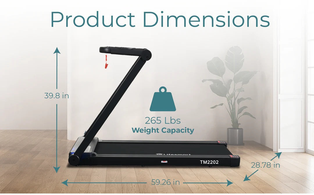 Lifesmart TM2202 3-in-1 Folding Treadmill