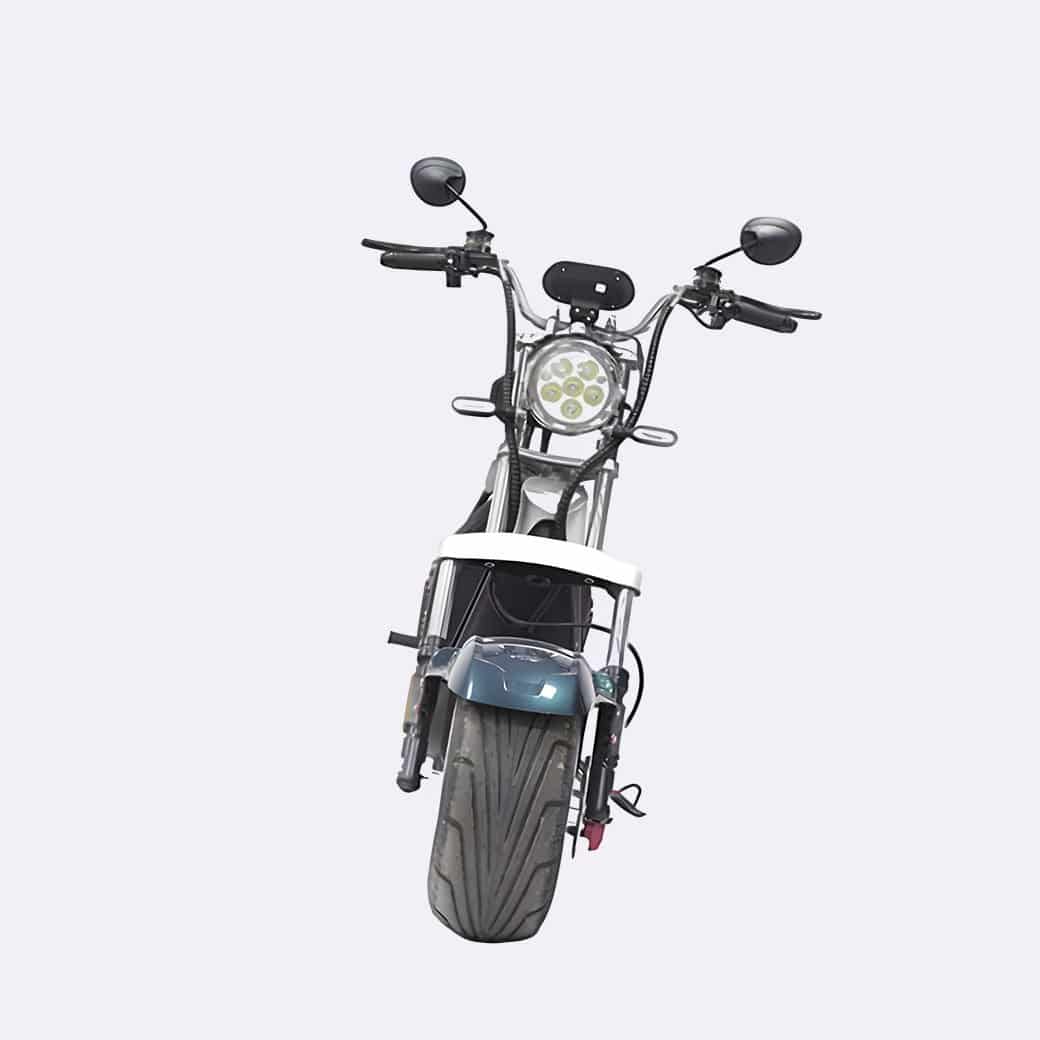 LinksEride CP1.1 2000W 60V 20Ah DUAL BATTERY 2 SEATER Electric Motorcycle Scooter