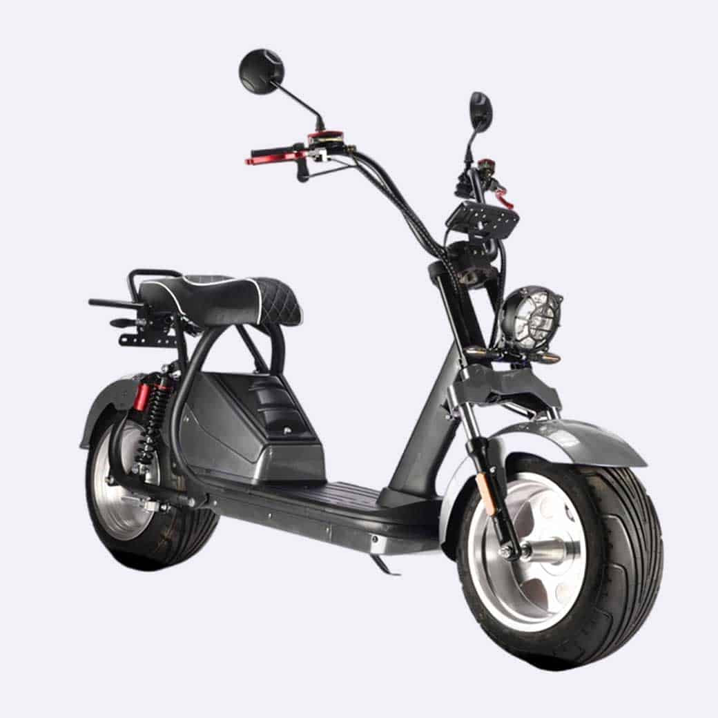 LinksEride CP5.1 2000W 60V 20Ah DUAL BATTERY 2 SEATER Electric Motorcycle Scooter