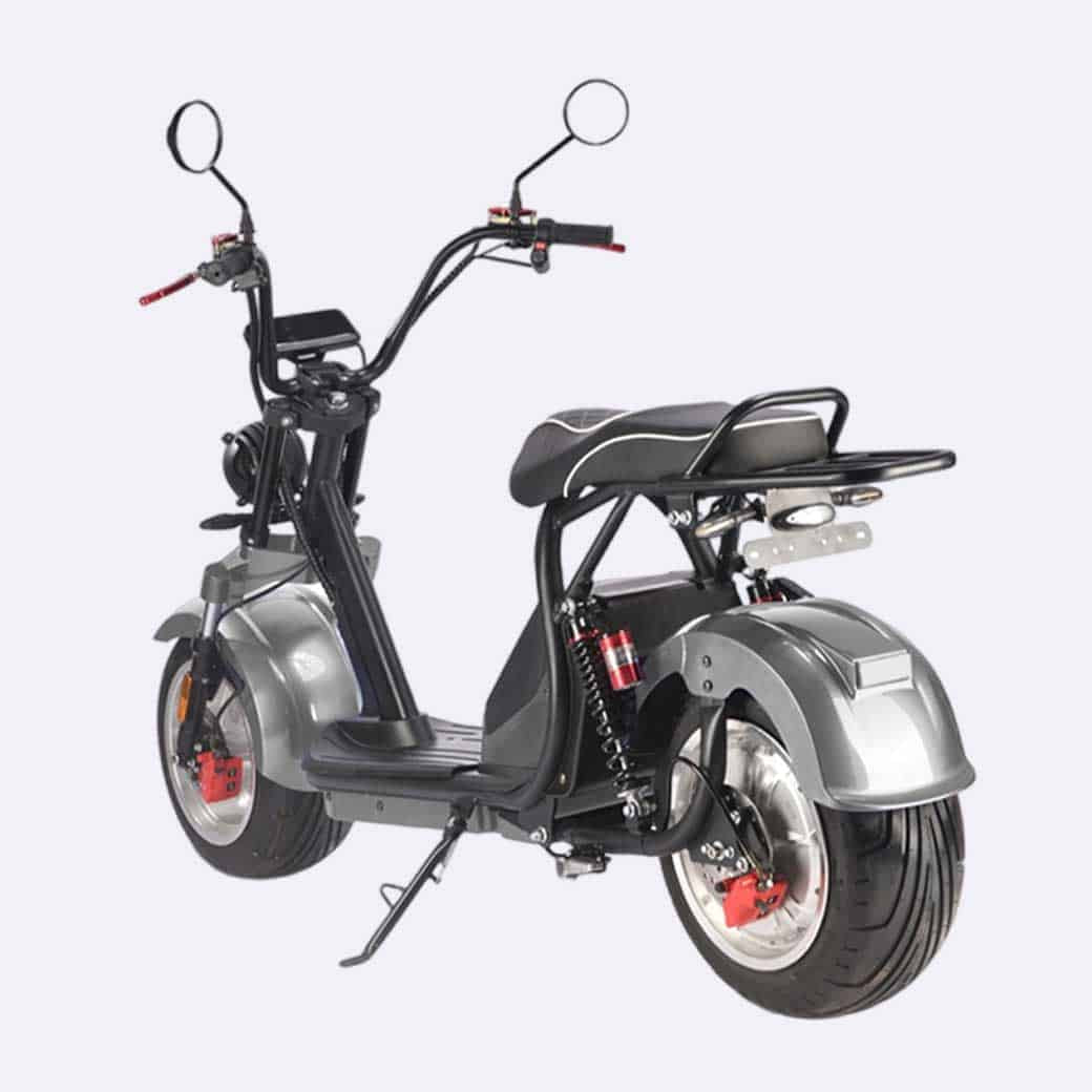 LinksEride CP5.1 2000W 60V 20Ah DUAL BATTERY 2 SEATER Electric Motorcycle Scooter